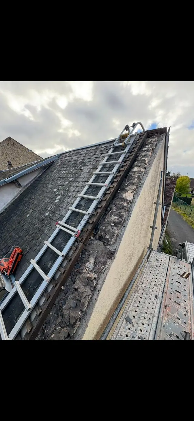 Rénovation toiture complète - Avant